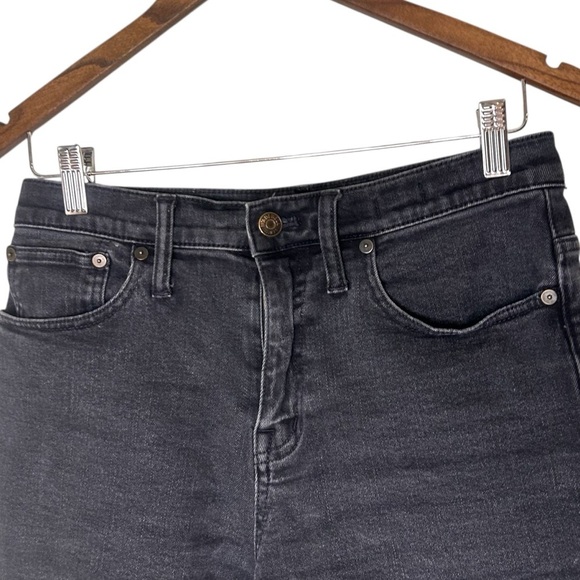 Madewell High-Rise Denim Shorts- Black- Size 27 - Picture 7 of 14